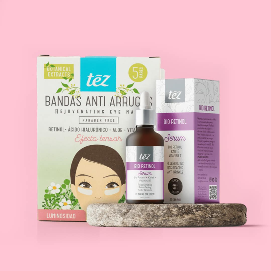 Ritual Revitalizante Bio retinol & bandas antiarrugas | Tez alternate