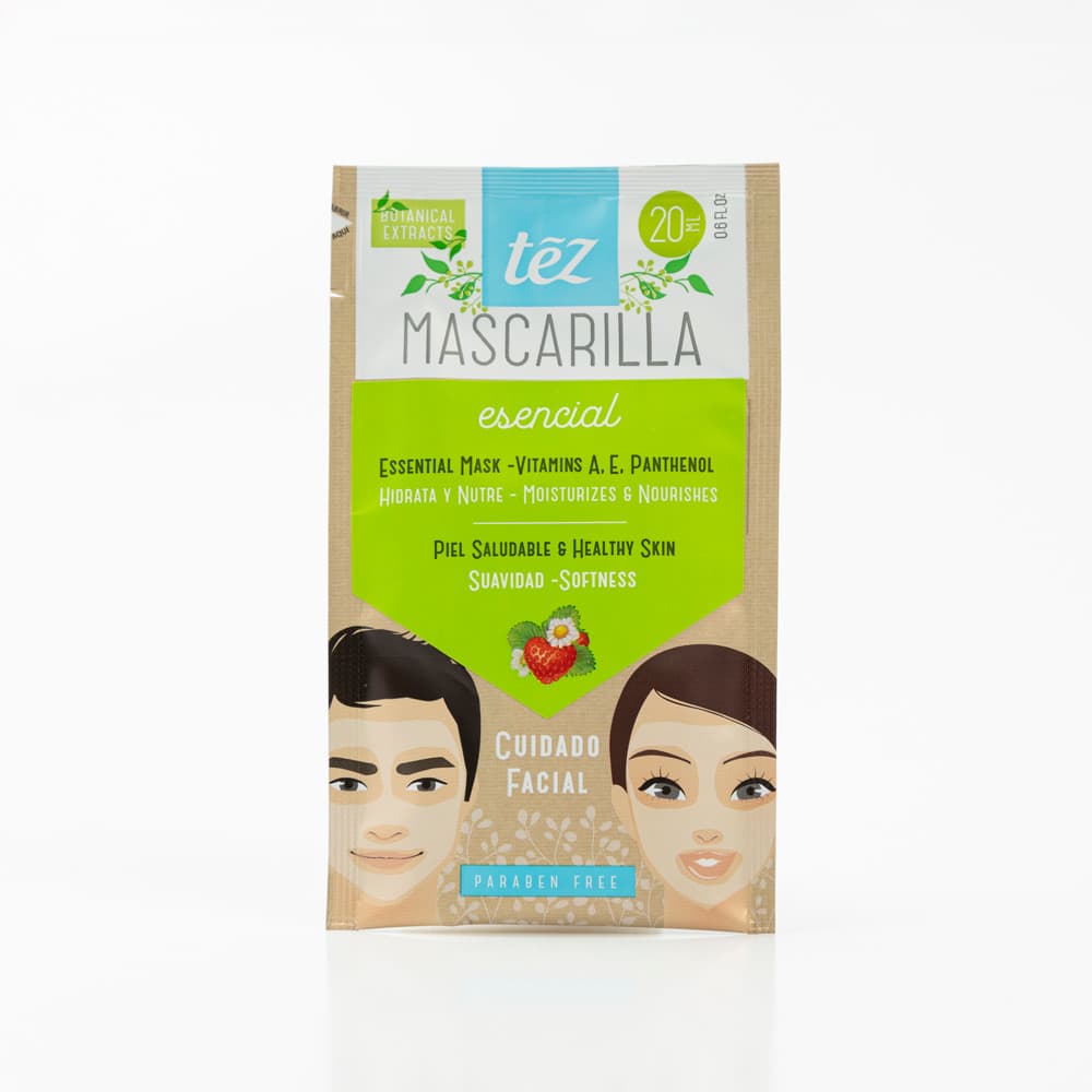 Mascarilla facial esencial - Transformación Radiante en Minutos | Tez