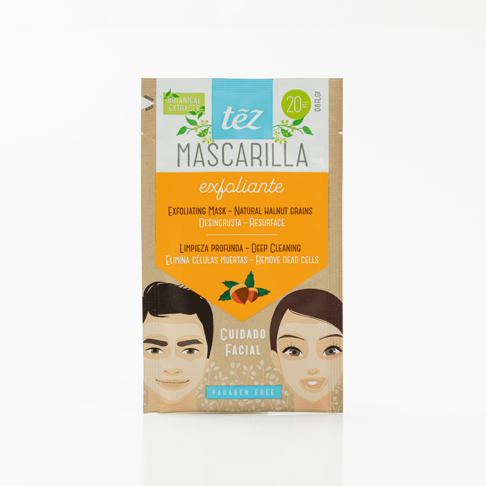 Mascarilla Exfoliante Facial con Ingredientes Naturales – Piel Radiante al Instante | Tez alternate