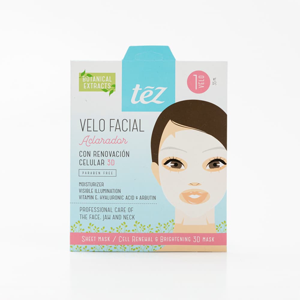 Tez Velo Facial Aclarador: Ilumina y Renueva Tu Piel con Tecnología 3D | Tez alternate