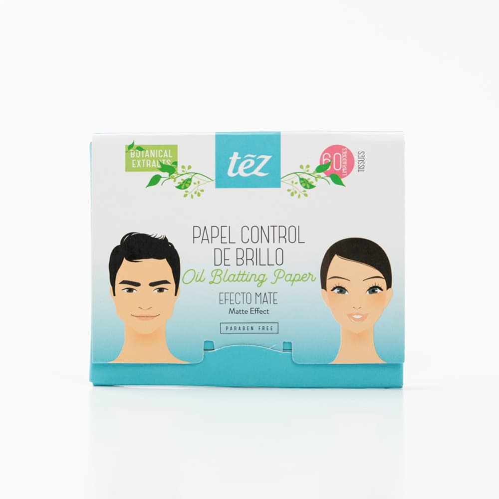 Papel Facial Limpiador de Grasa – Control de Brillo Instantáneo | Tez
