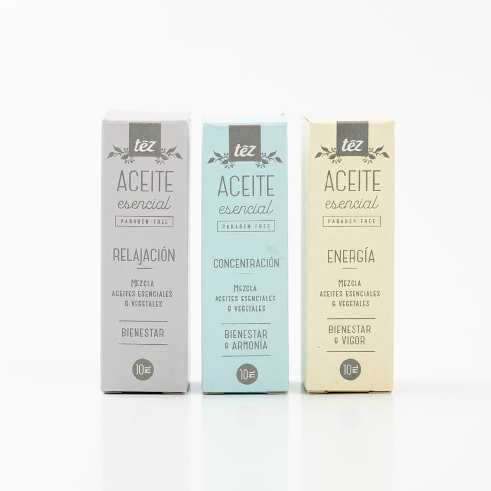 Trío de Aceites Esenciales: Bienestar Natural y Aromaterapia Premium | Tez