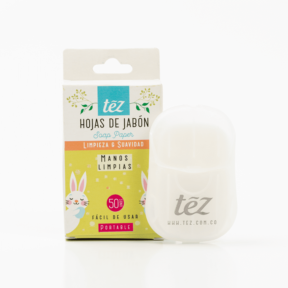 Hojas de Jabón Ultradelgadas – Limpieza Práctica y Portátil | Tez alternate