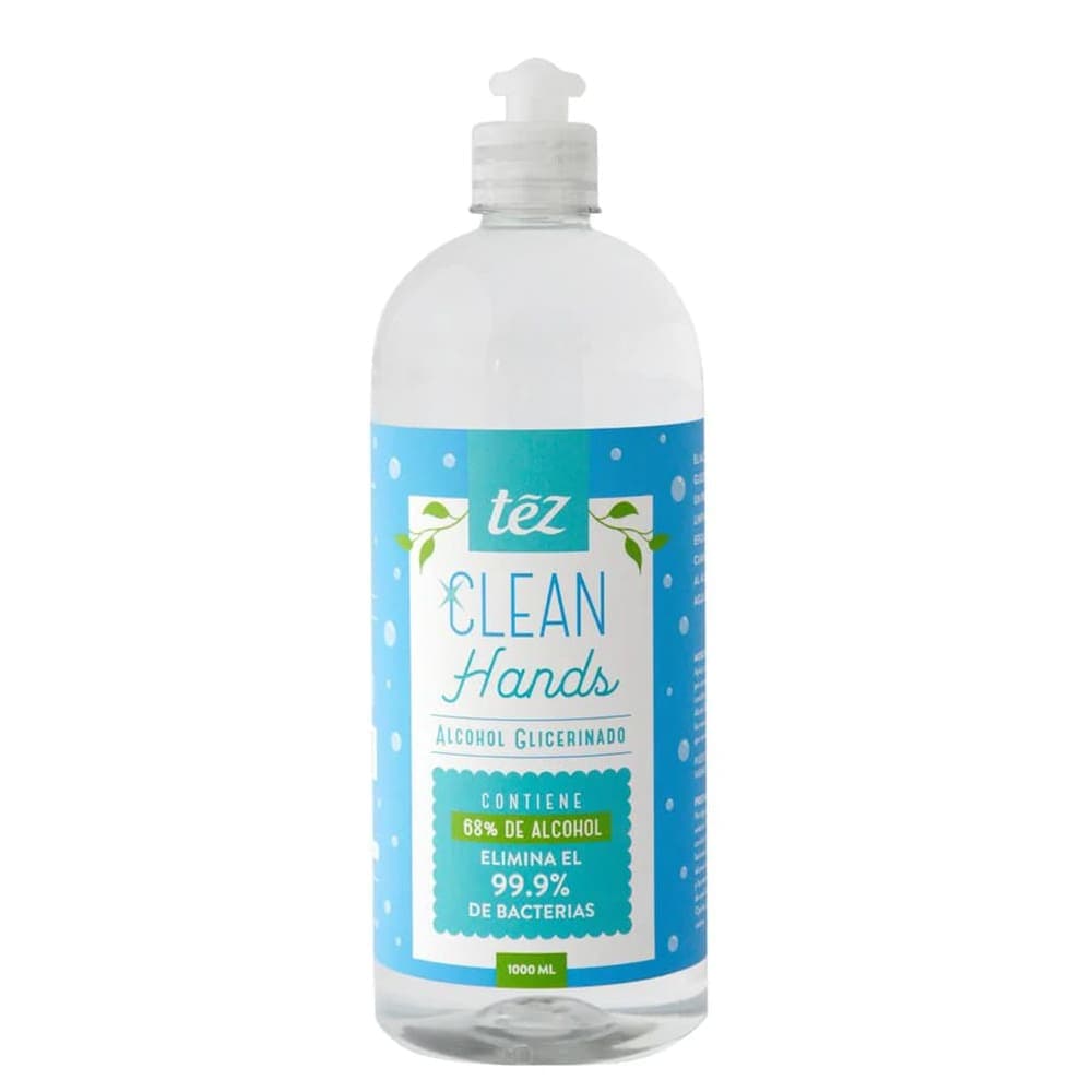 Alcohol Glicerinado 1000 ml – Protección Extrema para Toda la Familia | Tez alternate