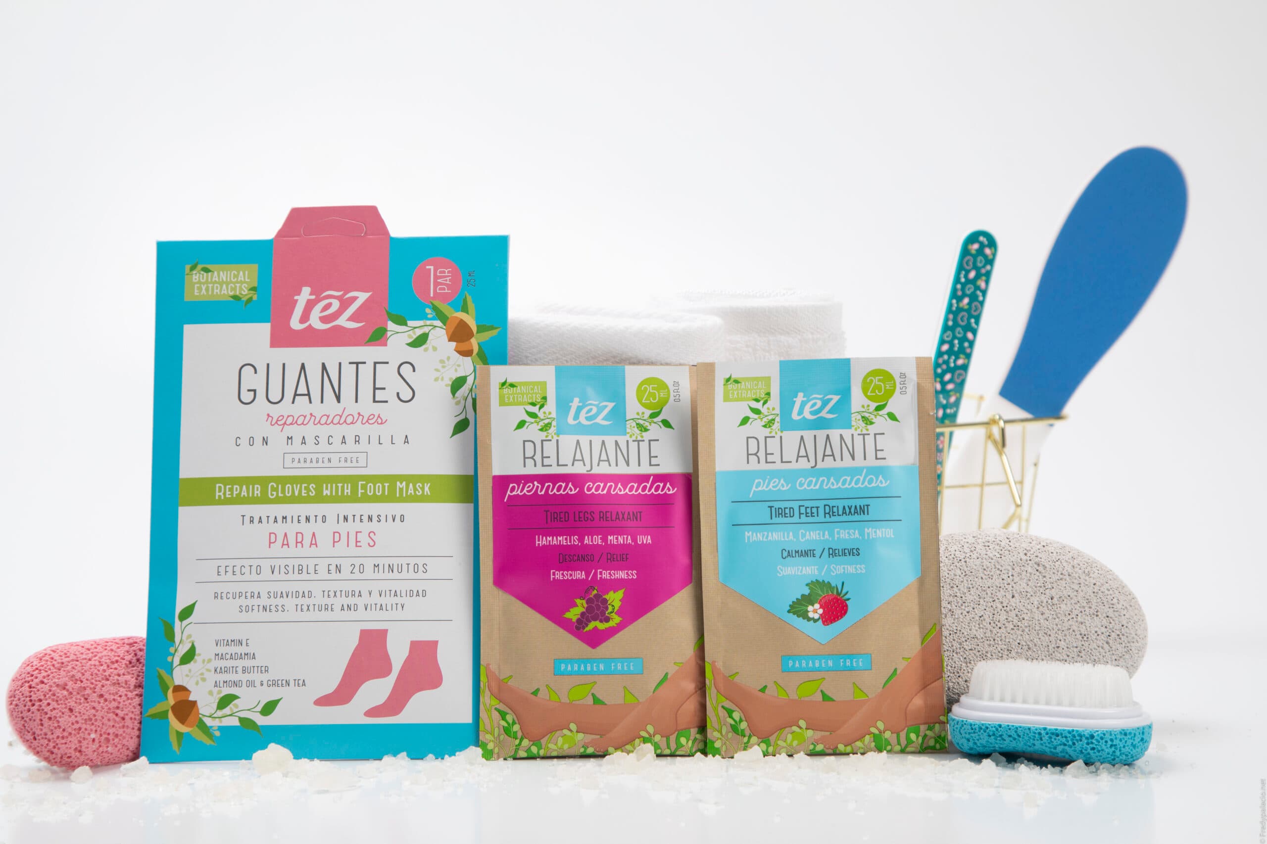 Kit Completo de Cuidado para Pies y Talones: Suavidad y Bienestar en Cada Paso | Tez