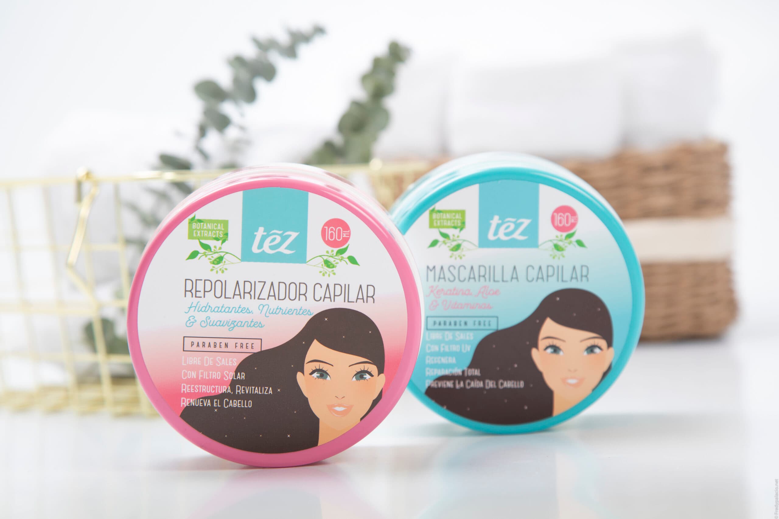 Dúo de Mascarillas Capilares – Reparación y Nutrición Completa | Tez alternate